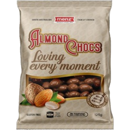Photo of Menz Almond Chocs 125g