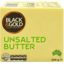 Photo of Black & Gold Butter Unsalted 500g