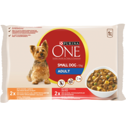 Photo of Purina One Pet Food Mini Adult Chicken 4 Pack 100g