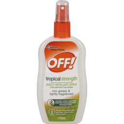 Photo of Off! Tropical Strength Pump Spray Repellent 175ml