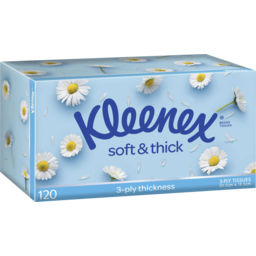 Photo of Kleenex Soft & Thick Tissues 120pk