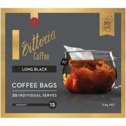 Photo of Vitt L/Black Coffee Bags 20pk