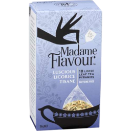 Photo of Madame Flavour Luscious Licorice Tisane 18pk