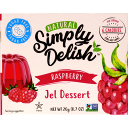 Photo of Simply Delish Raspberry Jel Dessert 20g