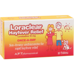 Photo of Loraclear Hayfever Relief Tablet 10mg 10 Pack