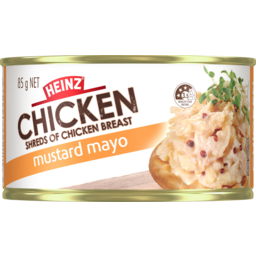 Photo of Heinz Chicken Shredded Chicken Breast Mustard Mayo 85g