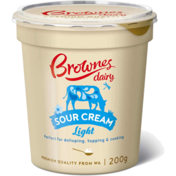 Photo of Brownes Sour Cream Light (200g)