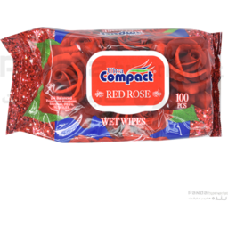 Photo of Ultra Compact Rose Wet Wipes