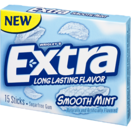 Photo of Wrigley's Extra Long Lasting Flavor Smooth Mint Gum- 15 Ct