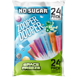 Photo of Zooper Dooper No Sugar 24x70ml