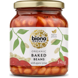 Photo of Biona Beans Baked Tomato Sauce 340g