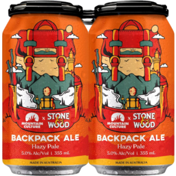 Photo of Mountain Culture X Stone & Wood Backpack Ale Hazy Pale Can