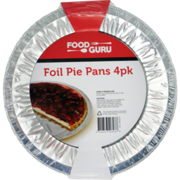 Photo of Food Guru Foil Pie Pans Large 4 Pack