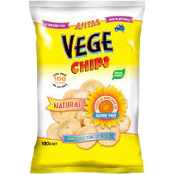 Photo of Ajitas Vege Chips Natural Gluten Free 100g 