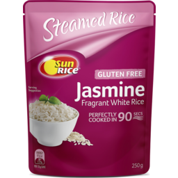 Photo of Sunrice 90 Second Jasmine Rice (250g)