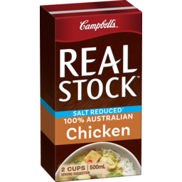 Photo of Campbells Real Stock Chick Salt Reduced