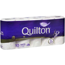 Photo of Quilton 3 Ply 10 Pack Toilet Tissue 