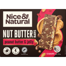 Photo of Nice & Natural Nutbutter Bar Peanut Butter & Jelly