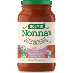 Photo of Dolmio Nonnas Pasta Sauce Roast Garlic, Tomatoes & Basil 500g