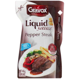 Photo of 	Gravox® Pepper Steak Sauce Liquid Pouch 165g