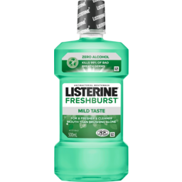 Photo of Listerine Fresh Burst Zero Alcohol Mouthwash