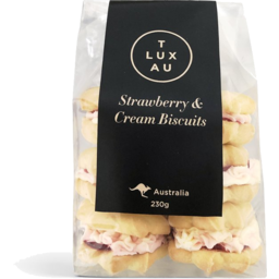 Photo of Tlux Biscuits Strawberry & Cream 230gm
