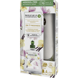 Photo of Botanica By Air Wick Vanilla & Himalayan Magnolia Automatic Spray Starter Kit