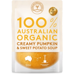 Photo of Australian Organic Food Co - Pumpkin Sweet Potato Soup 500g