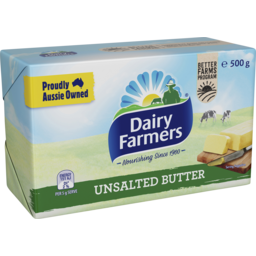 Photo of Dairy Farmers Unsalted Butter 500g