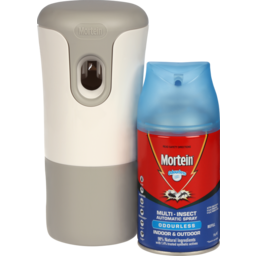 Photo of Mortein Insect Automatic Spray Indoor & Outdoor Odourless Prime 154g