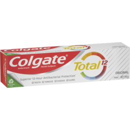 Photo of Colgate Total Original Antibacterial Toothpaste 115g, Whole Mouth Health, Multi Benefit 115g