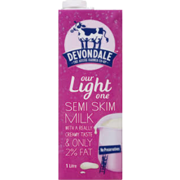 Photo of Devondale Semi Skim Milk 1L