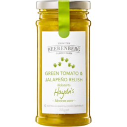Photo of Beerenberg Green Tomato & Jalapeno Relish