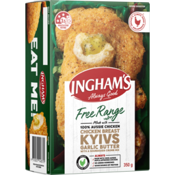Photo of Ingham's Free Range Chicken Breast Kyiv Garlic Butter