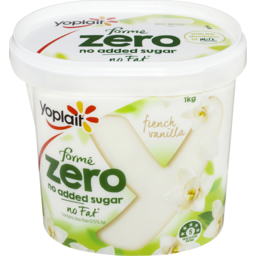 Photo of Yoplait Forme Zero Yoghurt NAS 1kg French Vanilla