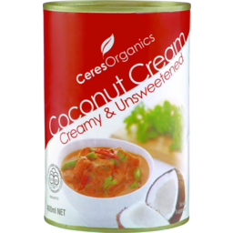 Photo of Ceres Organics Creamy & Unsweetened Coconut Cream