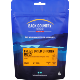 Photo of Back Country Cuisine Freeze Dri Chicken Dices Gluten Free