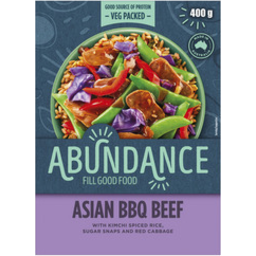 Photo of Abundance Meal Asian Style BBQ Beef 400gm