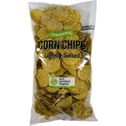 Photo of Yarra Valley Snack Foods Organic Corn Chips Lightly Salted 500g 