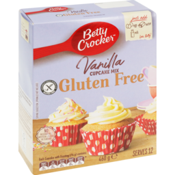 Photo of Betty Crocker Cupcake Mix Gluten Free Vanilla 460g