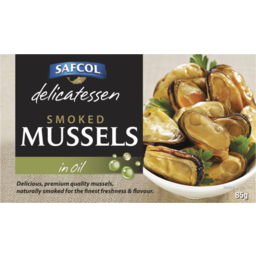 Photo of Safcol Smoked Mussels In Oil