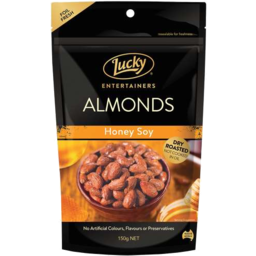 Photo of Lucky Entertainers Almonds Honey Soy