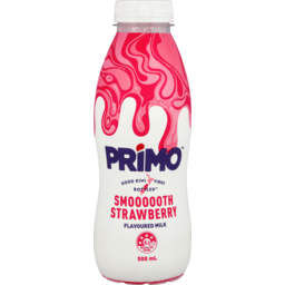 Photo of Primo Uht Flavoured Milk Smoooooth Strawberry 500ml