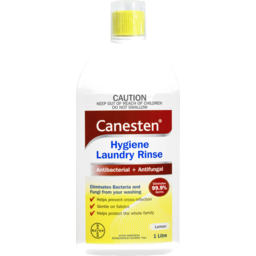Photo of Canesten Lemon Hygiene Laundry Rinse Antibacterial + Antifungal 1l