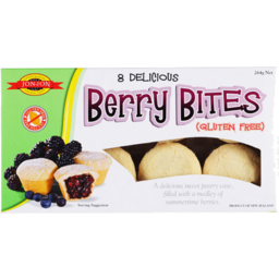 Photo of Jon Jon Gluten Free Bites Berry 8 Pack