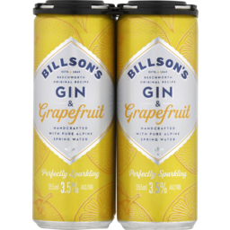 Photo of Billson's Gin & Grapefruit Can