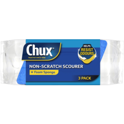 Photo of Chux Non Scratch Scourer Scrubs 3 Pack