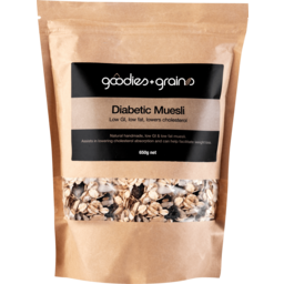 Photo of Goodies + Grains Diabetic Low Gi & Low Fat Muesli 650g