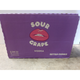 Photo of F/Back Grape Vodka Can 330ml 24pk