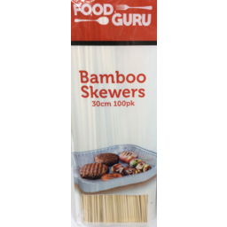 Photo of Bamboo Skewers, Food Guru 30 cm 100-pack